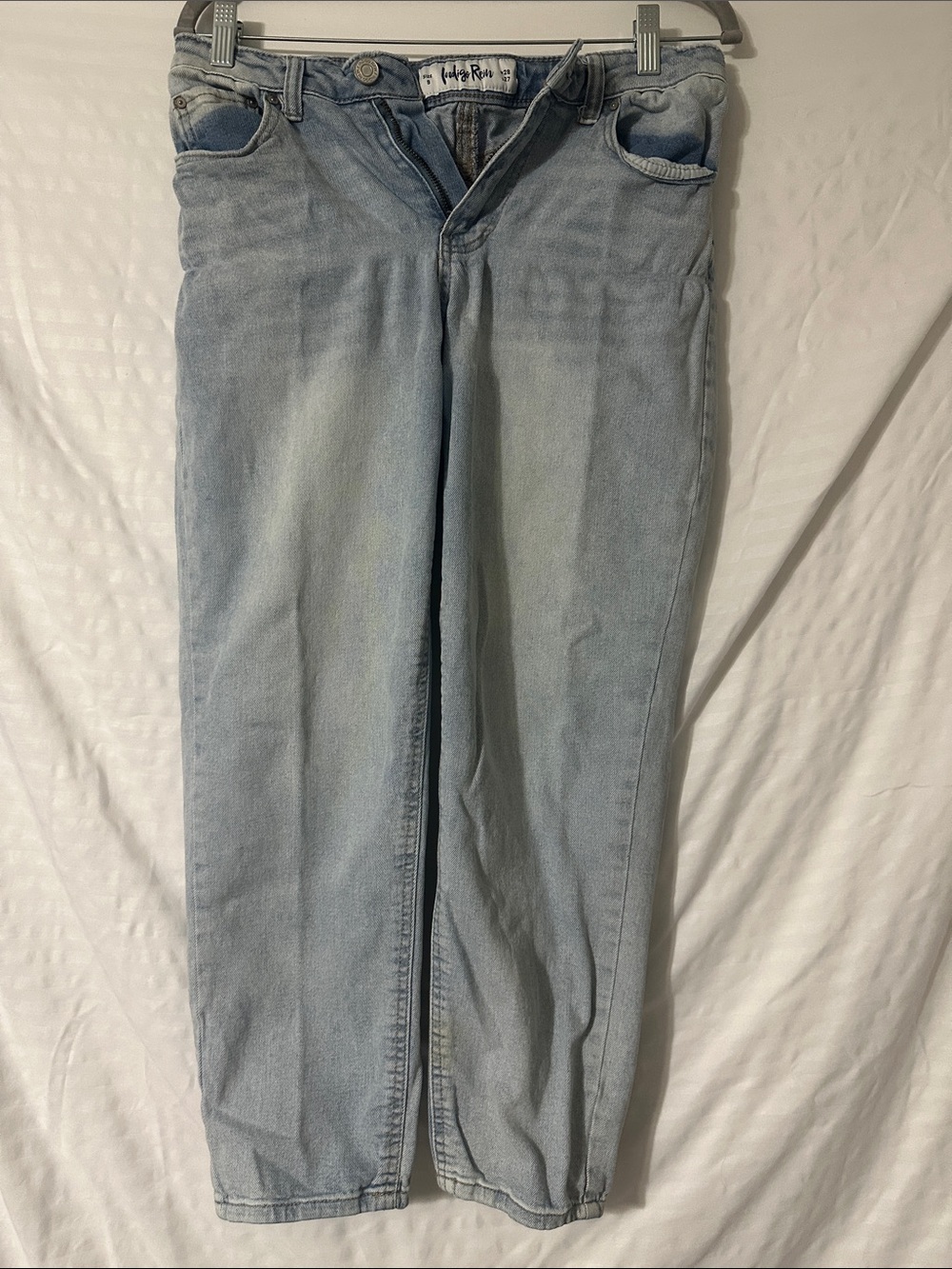 Indigo Rein Light Blue Straight Jeans